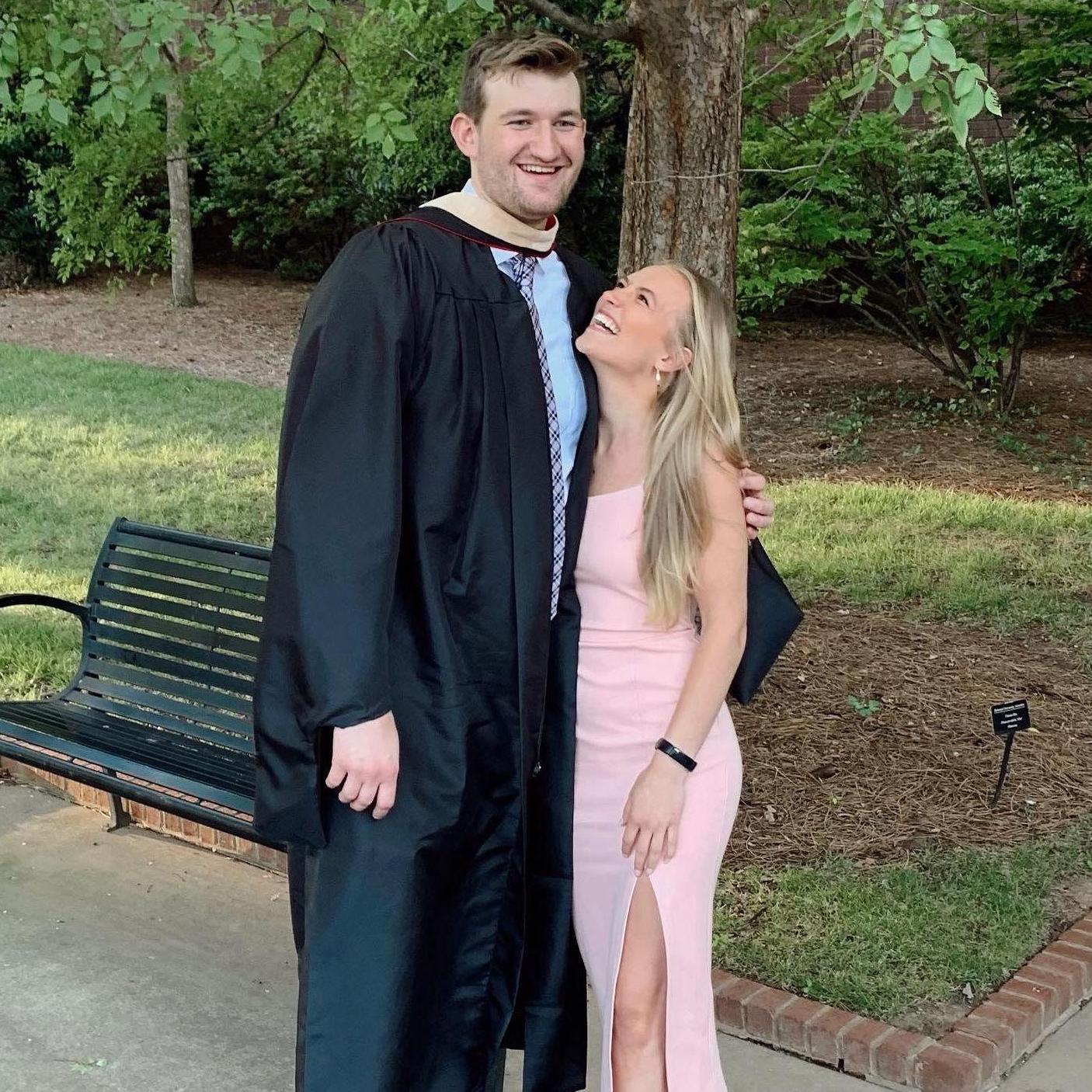 Caleb's MBA graduation 2022