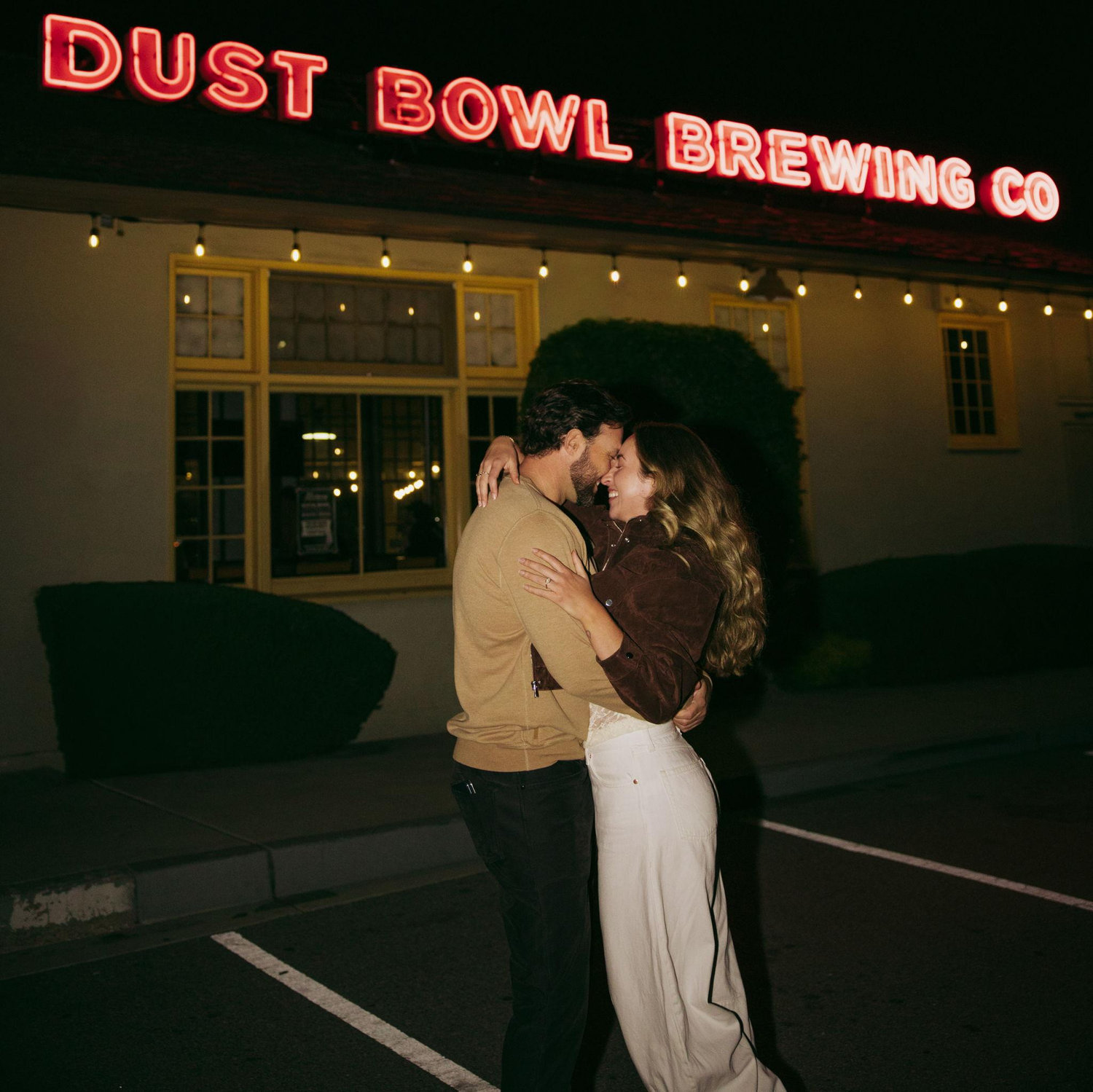 Where we first met 6 years ago! At our favorite local brewery.