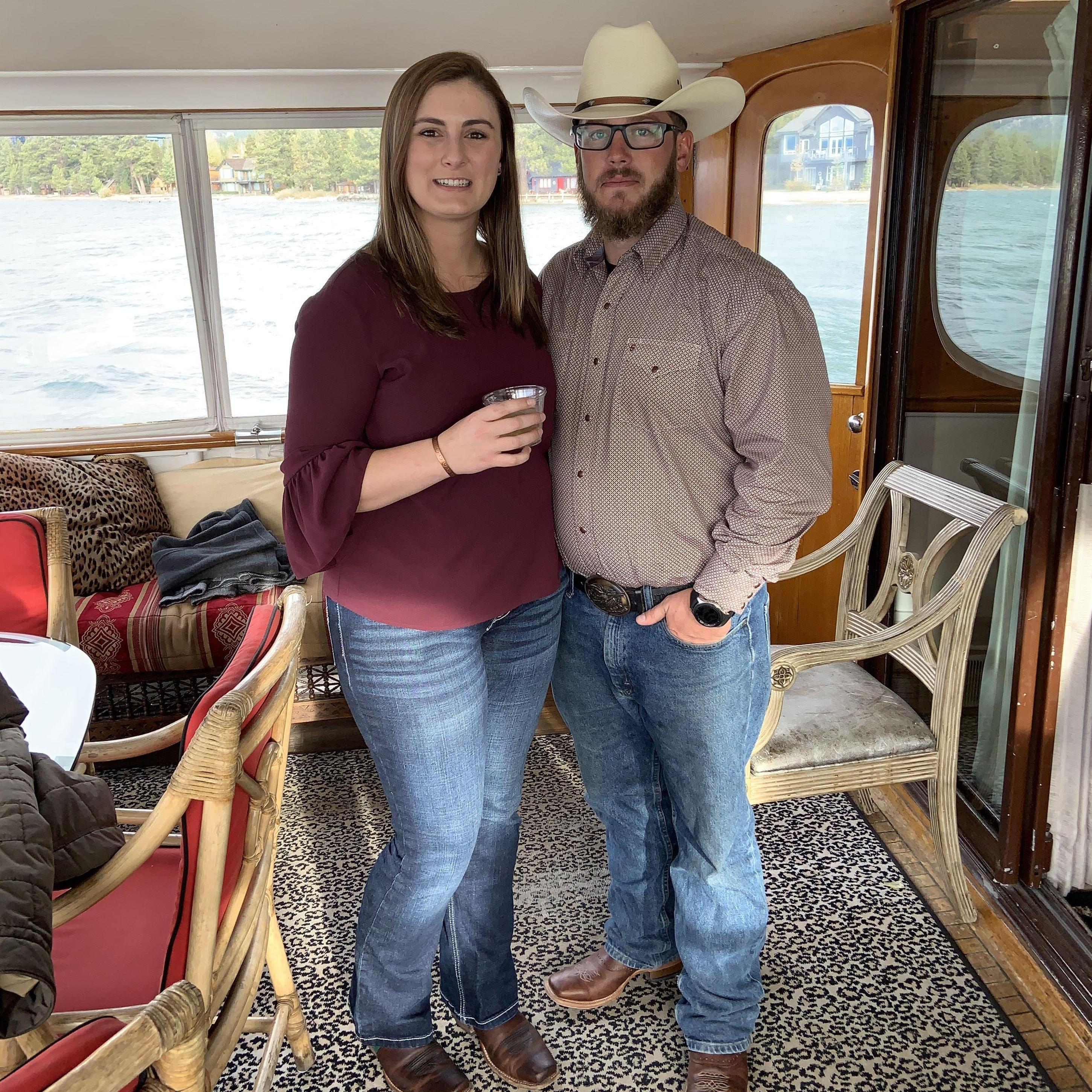 Attending cousin Roger & Lisa's wedding!