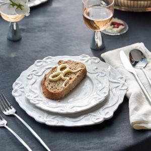 Benedita Bow Stoneware Side Plates, Set of 4