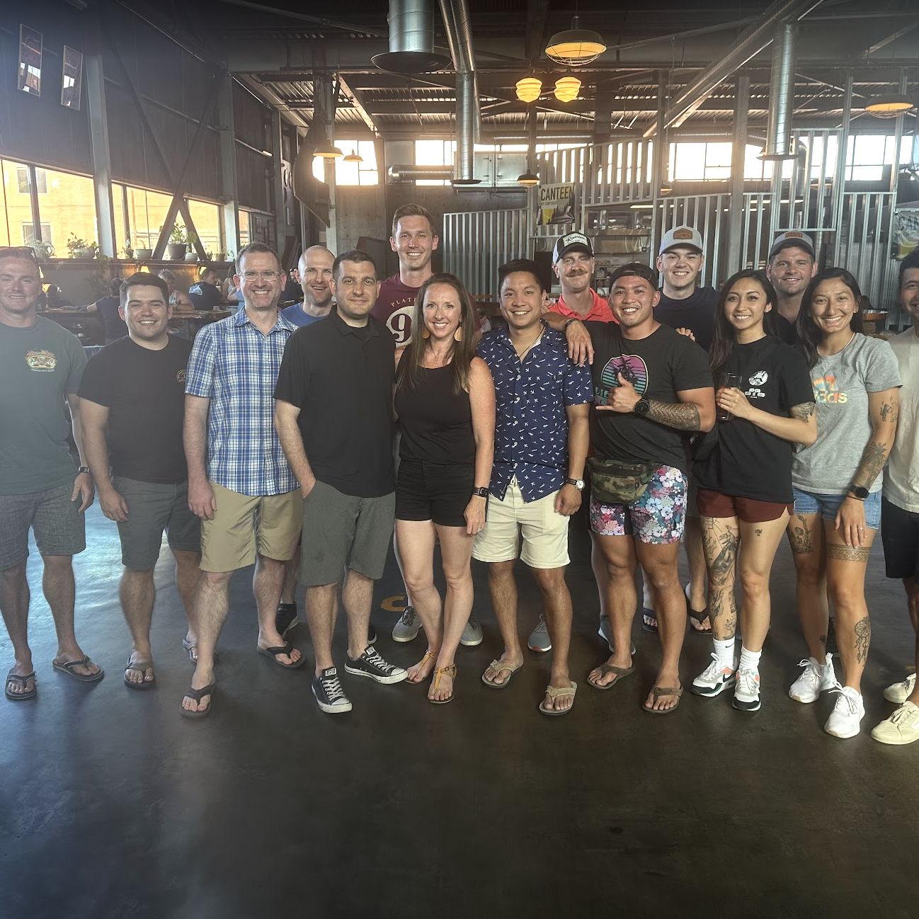 We met a lot of folks from the team downtown. Everyone was so welcoming. We applied to the job openings IMMEDIATELY.