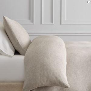 European Flax Linen Duvet Cover | Queen | Dark Flax