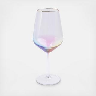 Rainbow Wine Glass, Set of 4