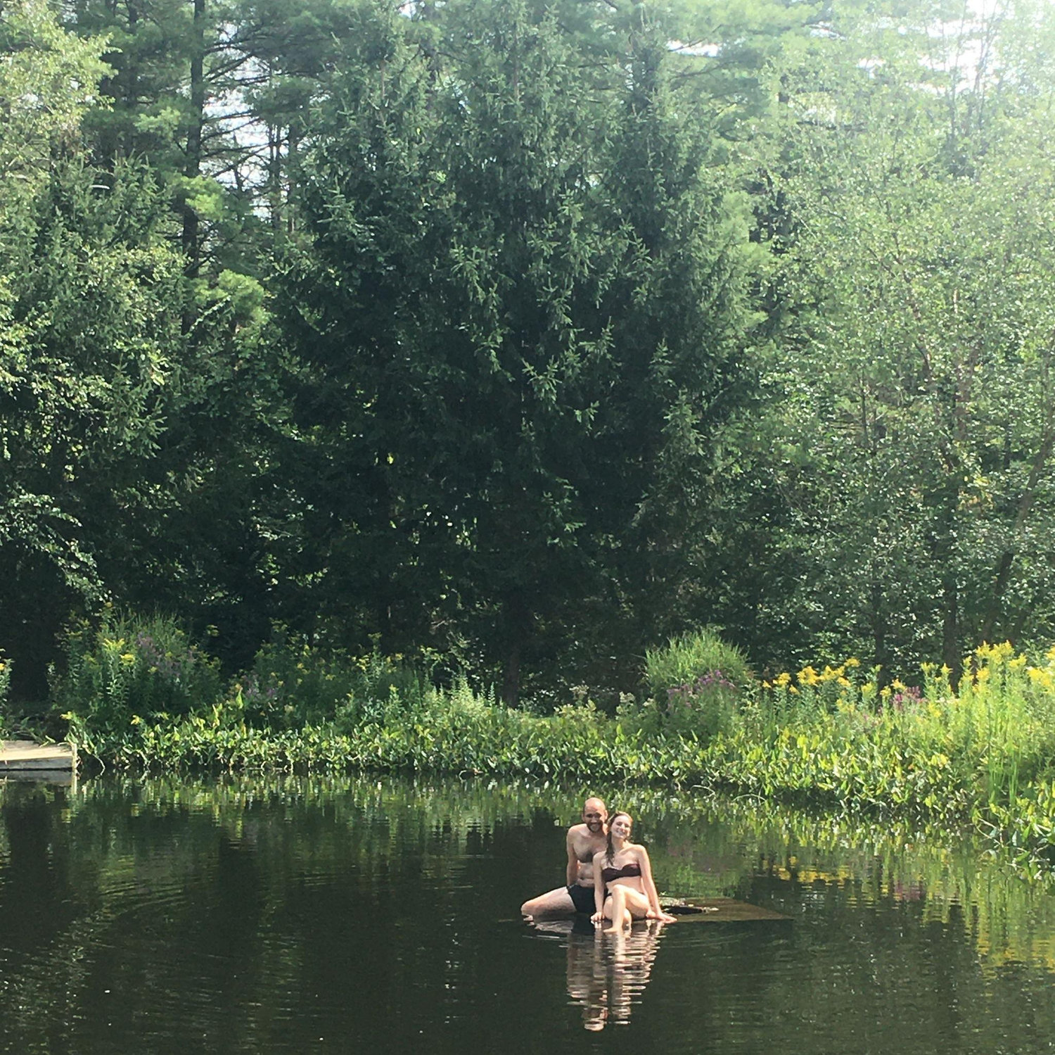 August 2022 - Lake swimming upstate