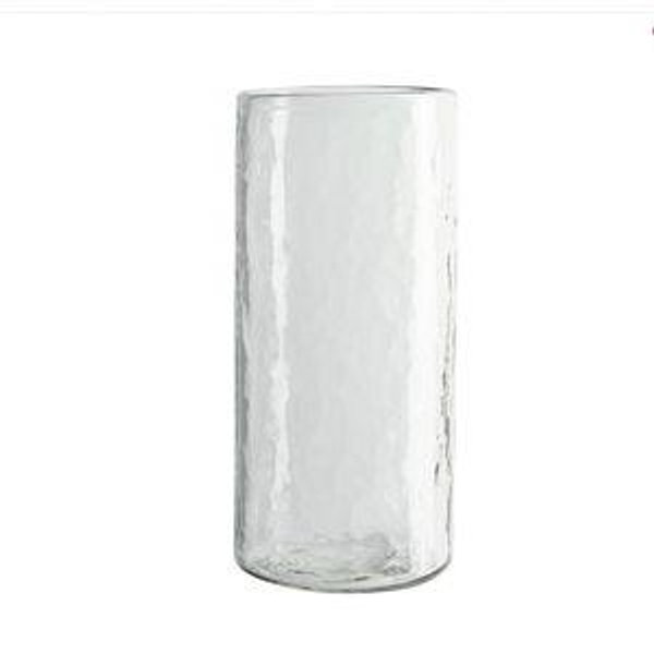 Hammered Glasses, Clear Tall 18.6oz, Set of 4
