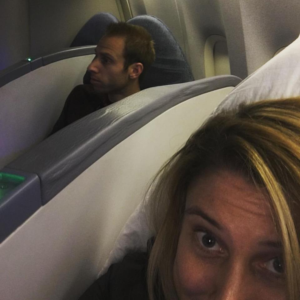 Pretending he doesn't see/like me. Standard.