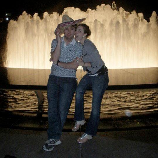 Fountains at Lincoln Center, NY - May 2010