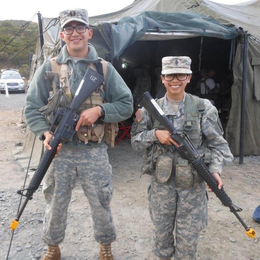 ROTC Cadets at SDSU, April 2016