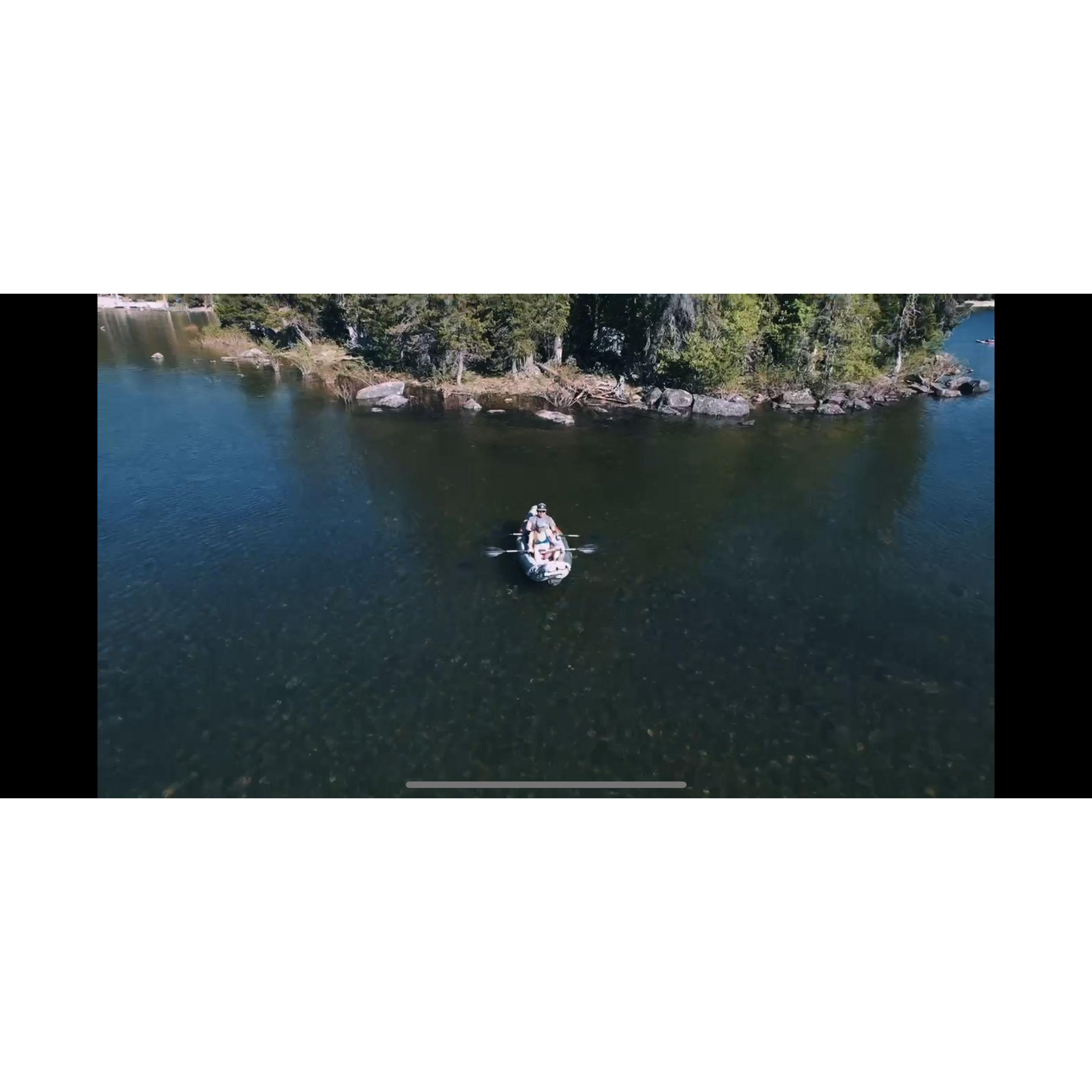More drone fun while Kayaking