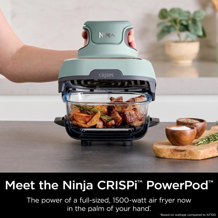 Ninja, Crispi 4-in-1 Portable Glass Air Fryer | Zola
