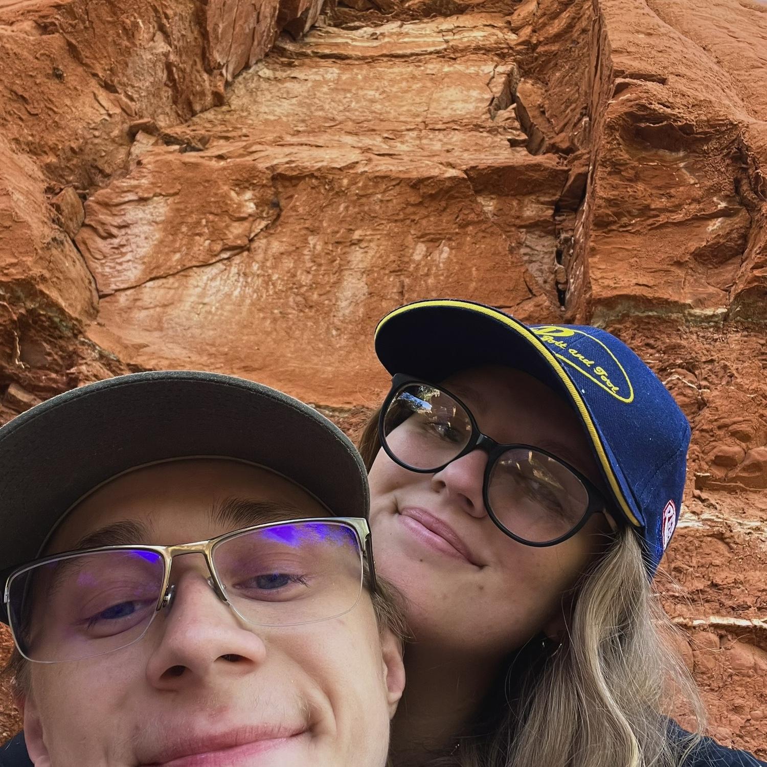 Taken on a hike in Palo Duro Canyon!
