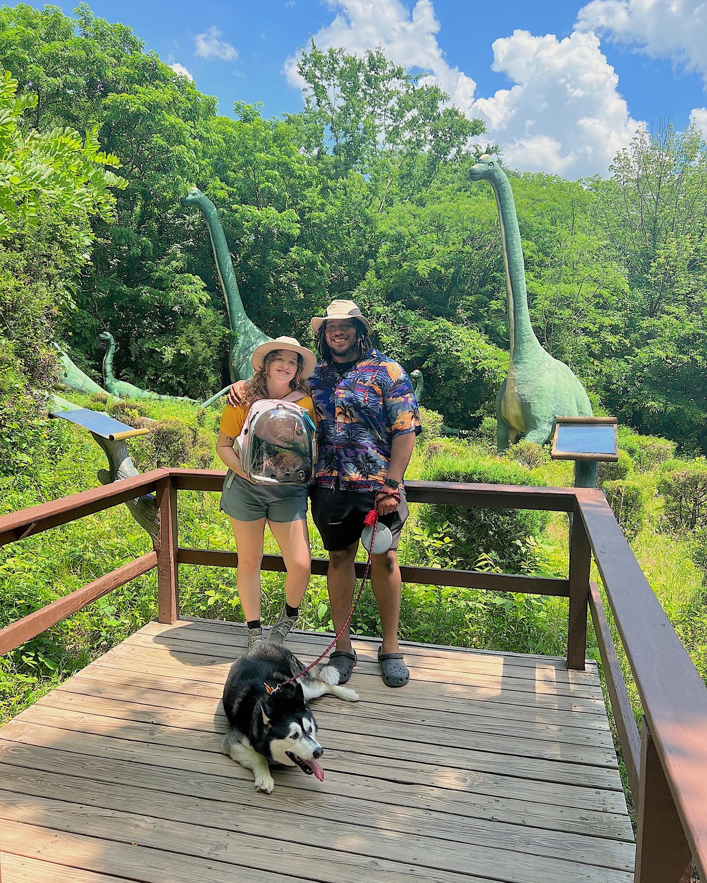 Dinosaur world family trip, KY