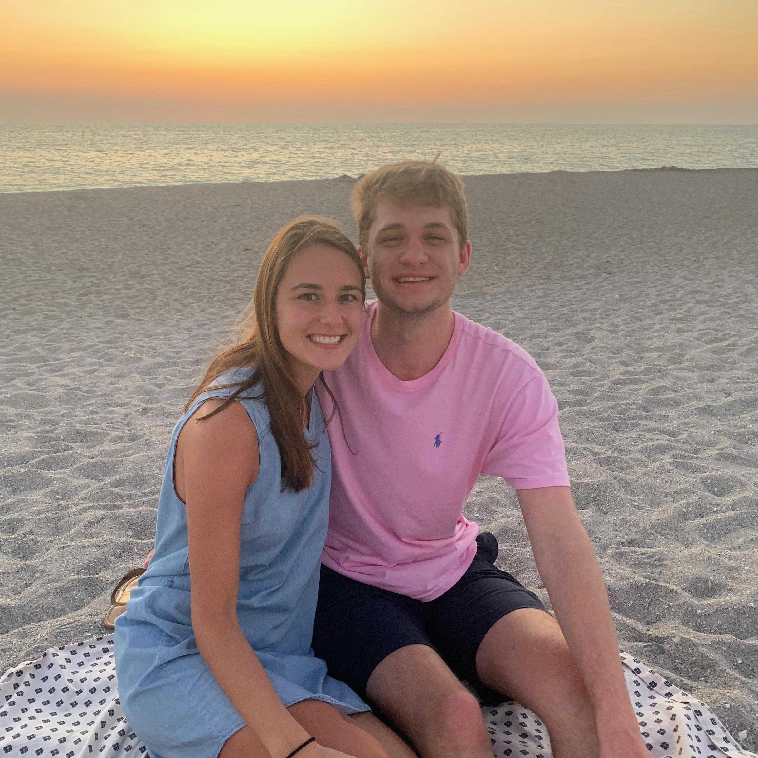 Our first beach trip together (March 2020)