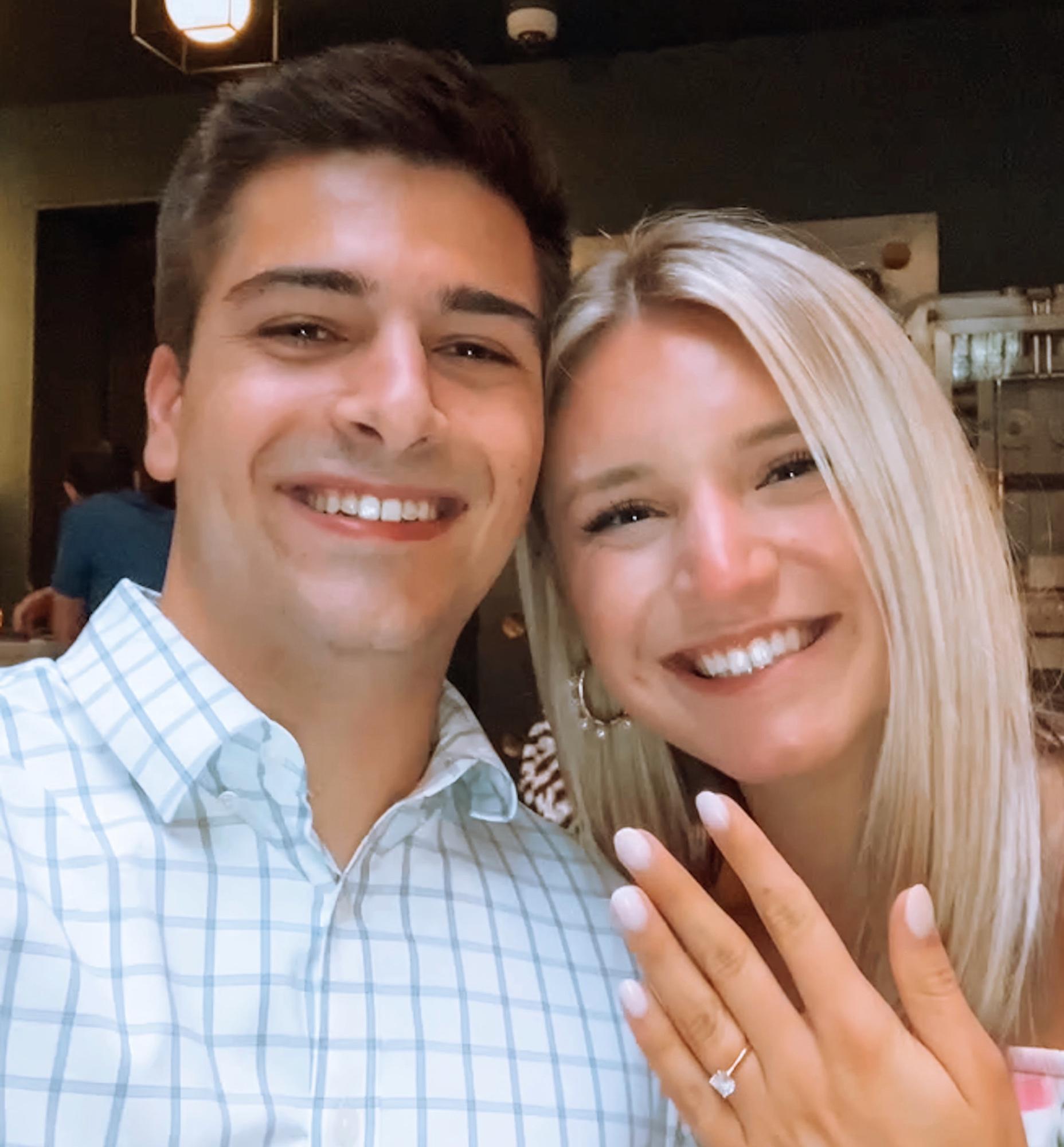 August 6, 2021. The night we got engaged!