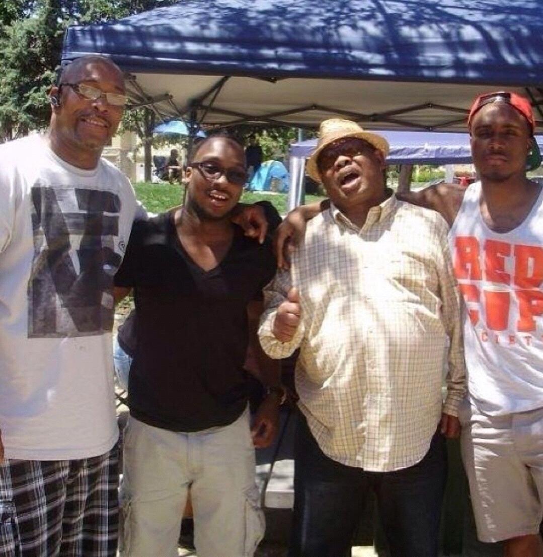 Uncle Adrian, Mick, Pops and Junior