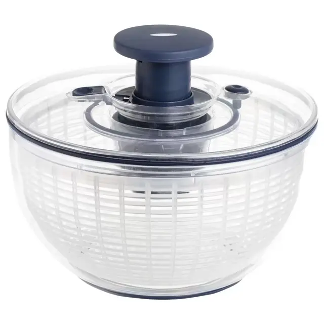 Luminuxe Salad Spinner Lettuce Spinner Vegetable Cleaner and Dryer, One-Handed Use, Built-in Draining System for Fresh, Crisp, Clean Salad