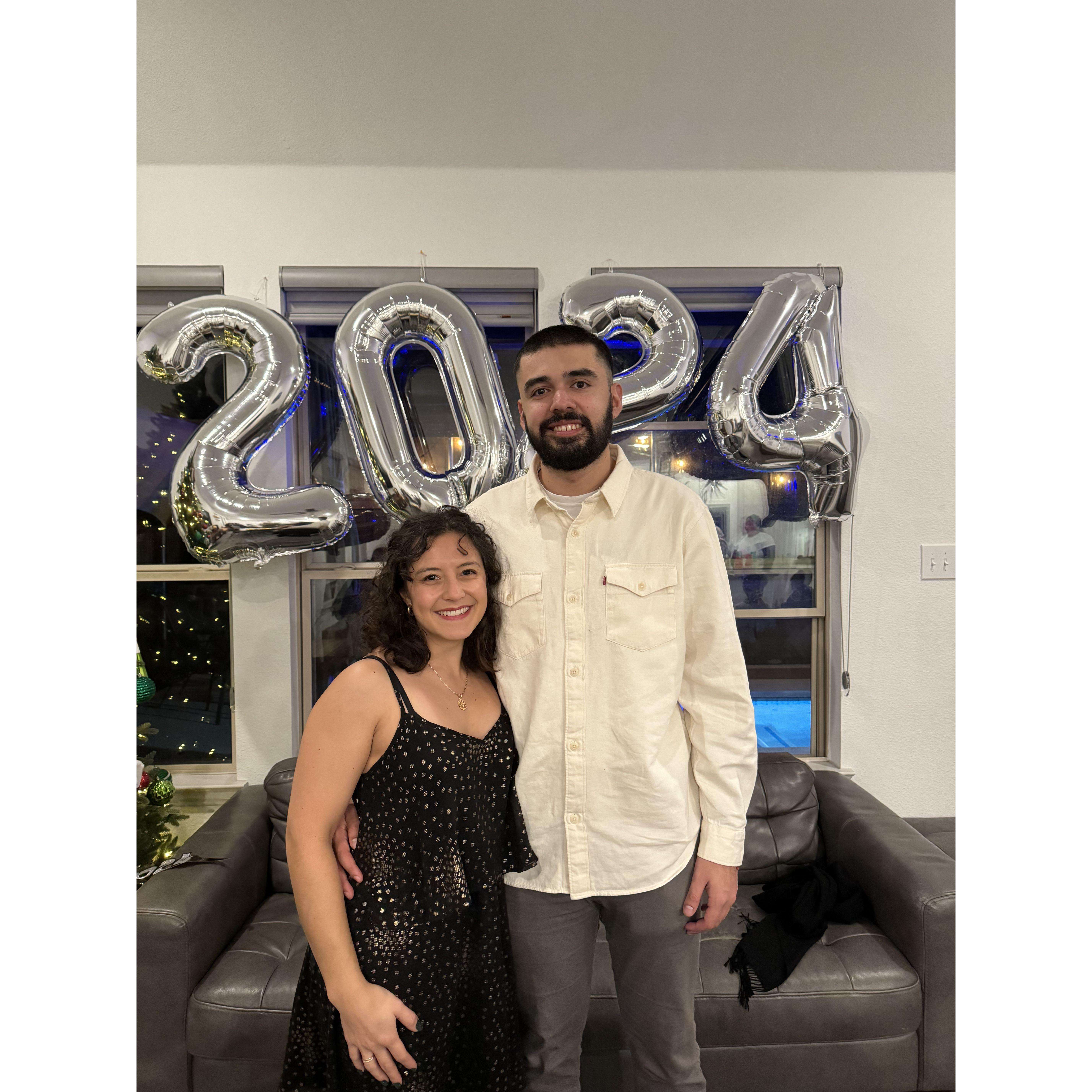 New Year's Eve - I definitely thought Hector was going to propose this night, ha! It was my first New Year's Kiss.