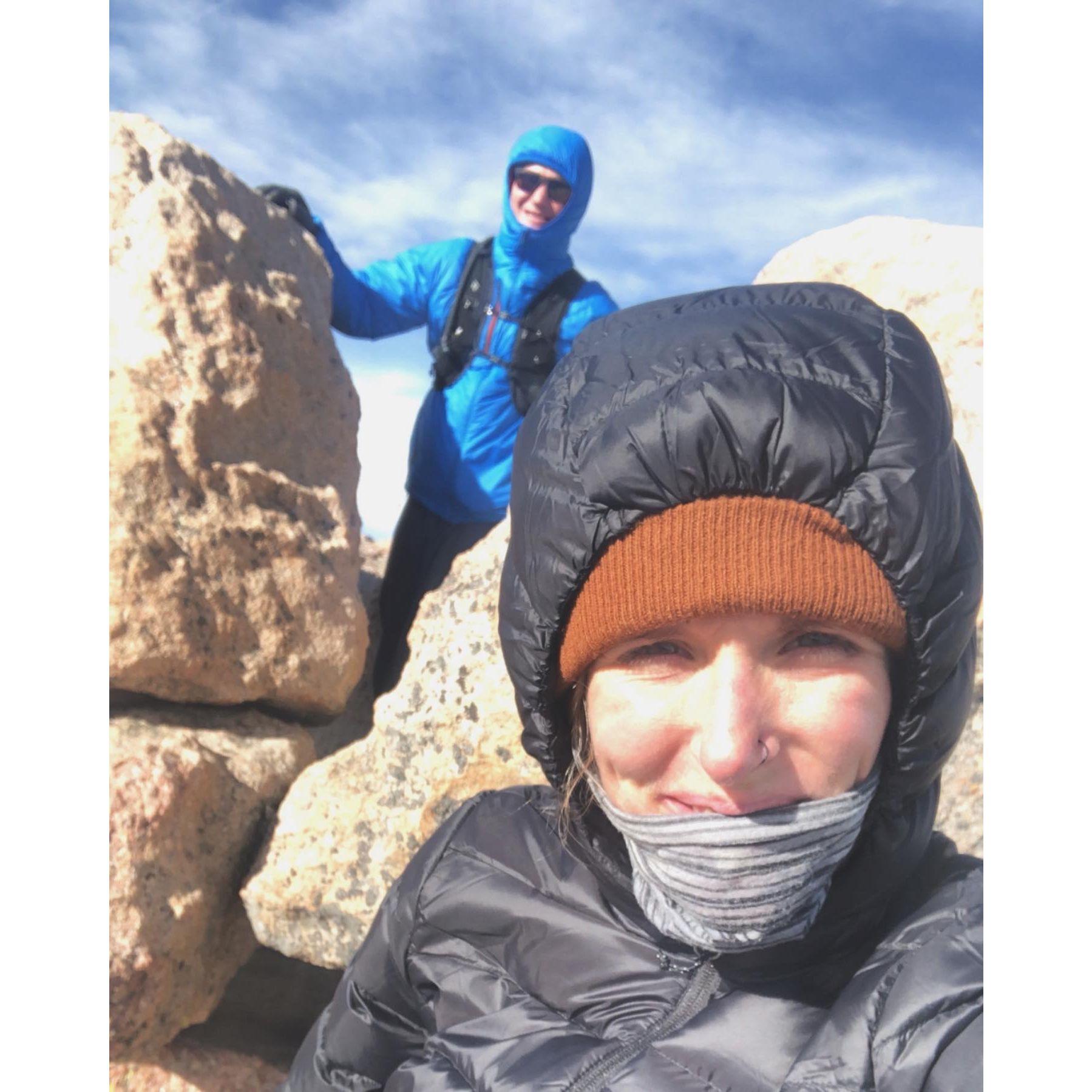 Summit of Mt. Evans (14er in CO)