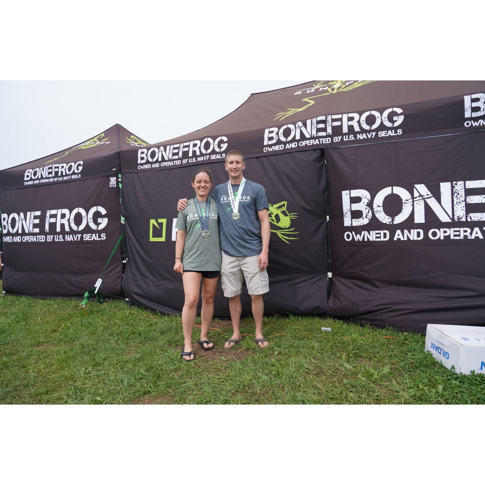 This was my first OCR race after Bill inspired me.