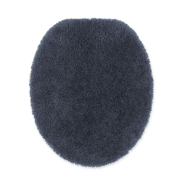 Wamsutta® Duet Elongated Toilet Lid Cover in New Blue
