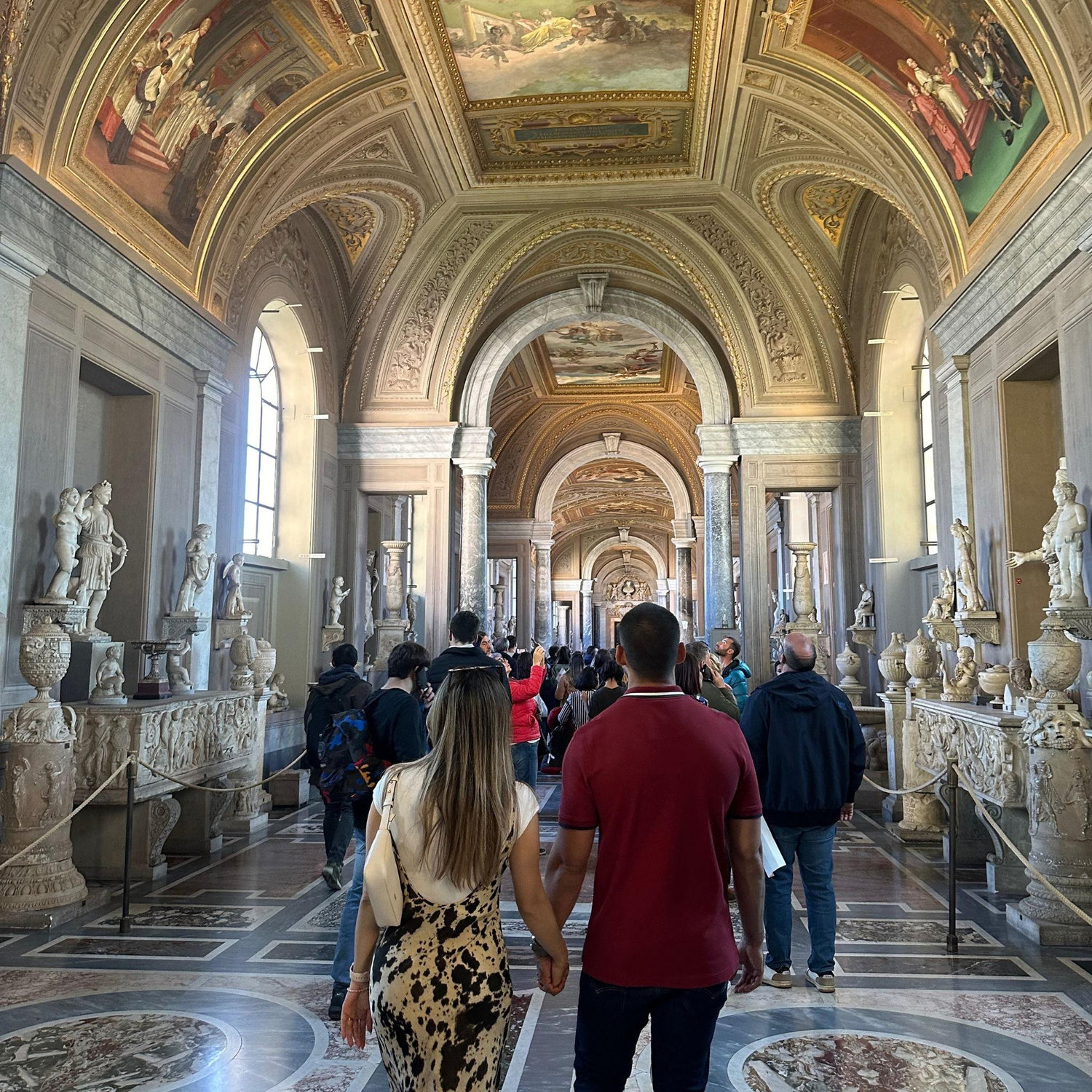 En el museo del Vaticano