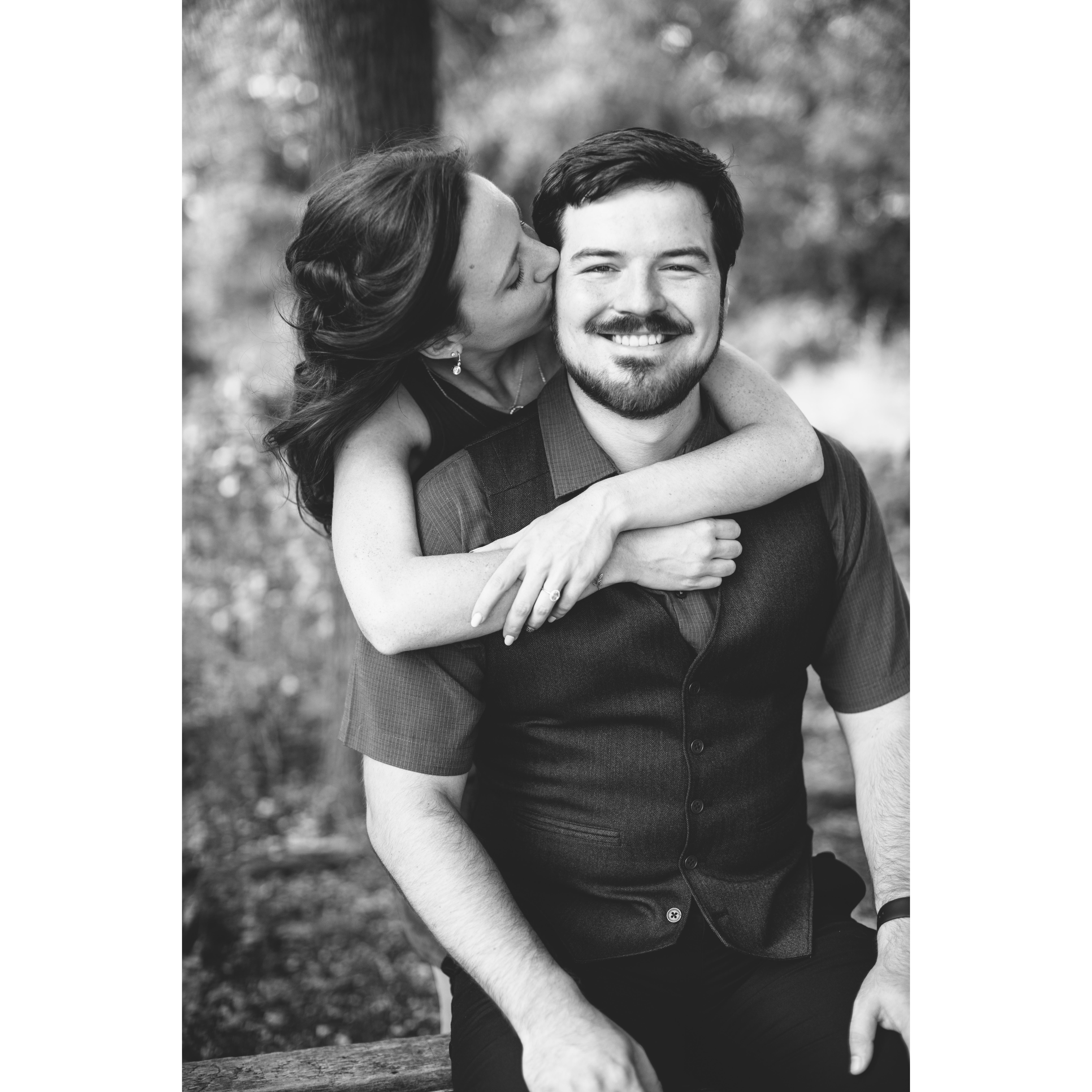"Completely and perfectly and incandescently happy."