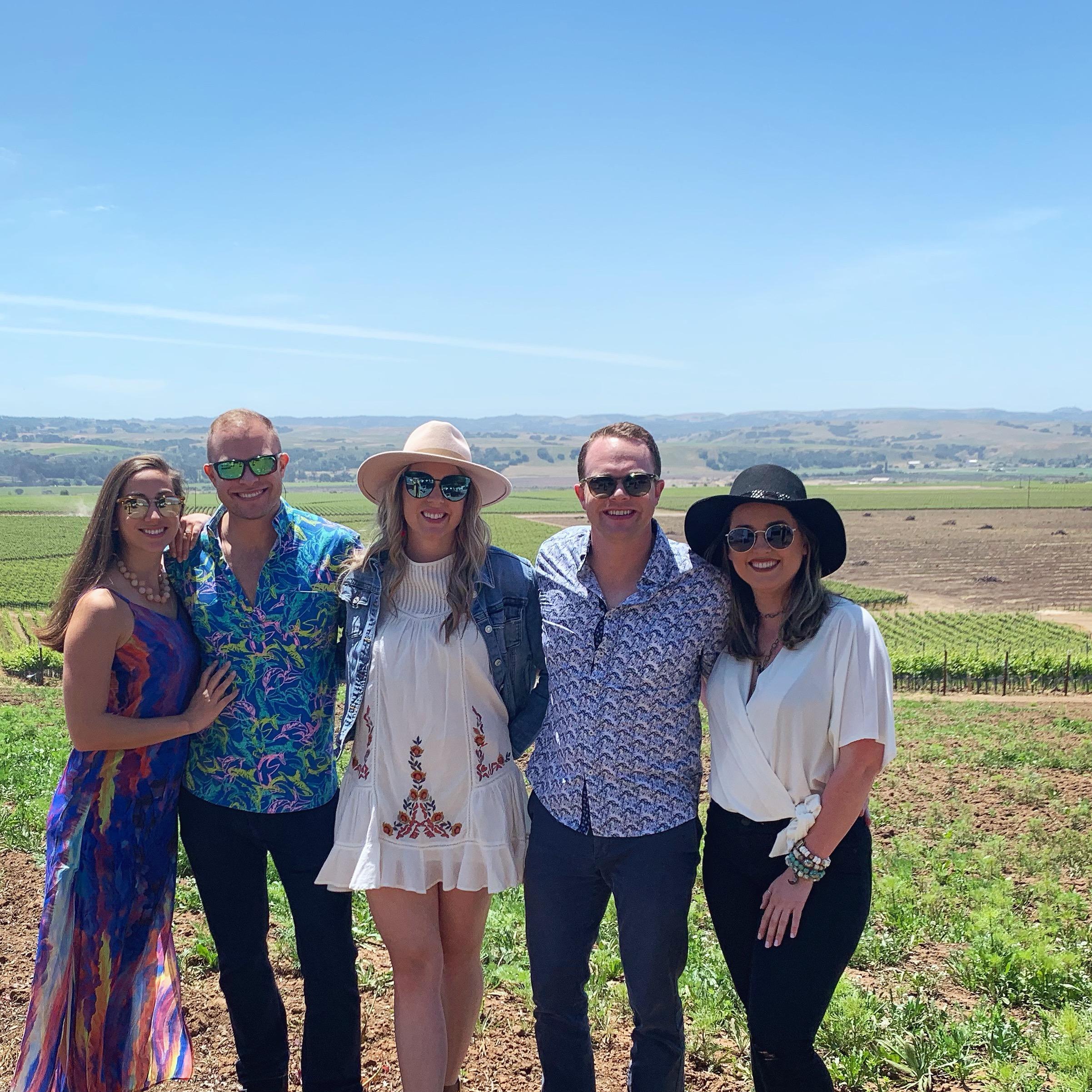 Fun group trip to Santa Barbara with Lori, Kevin and Chelsea!