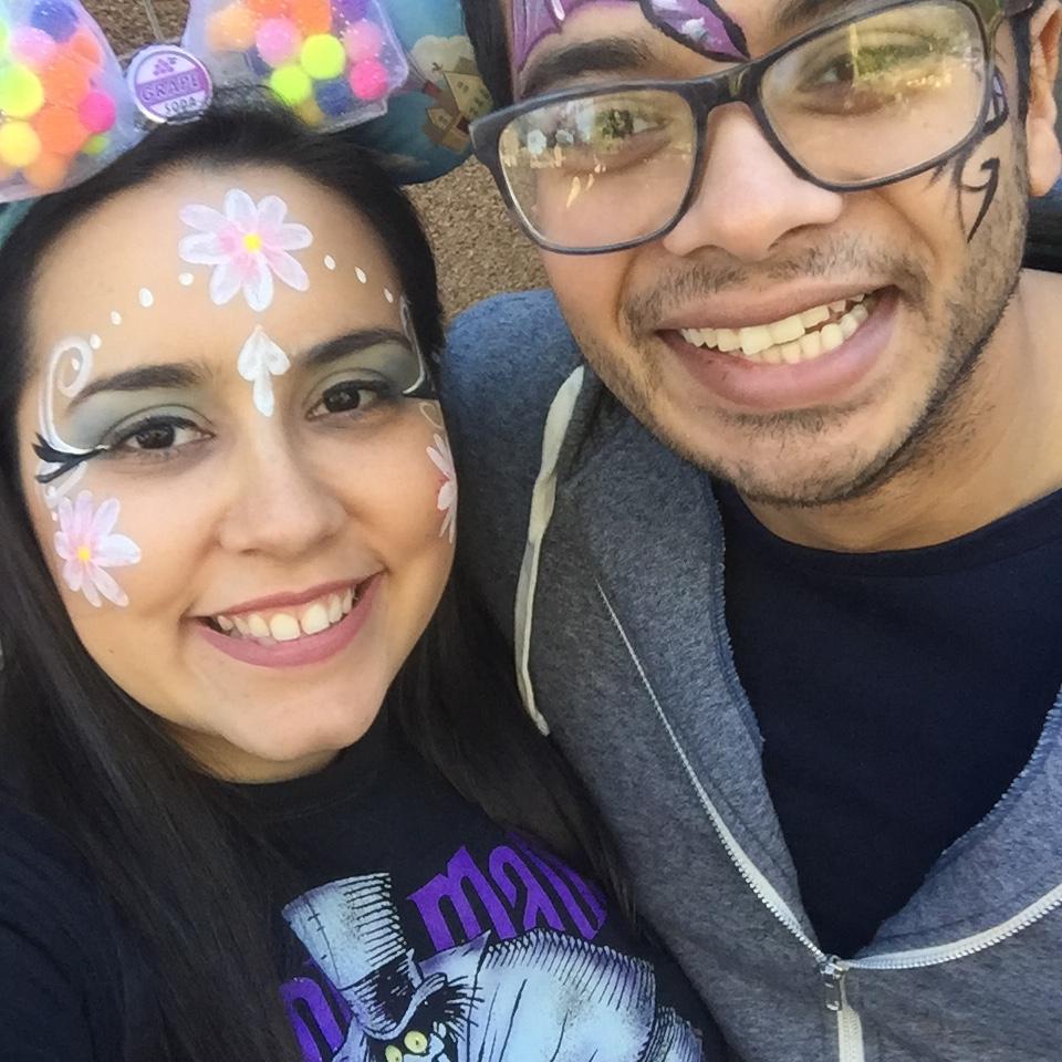 Being silly at Disney