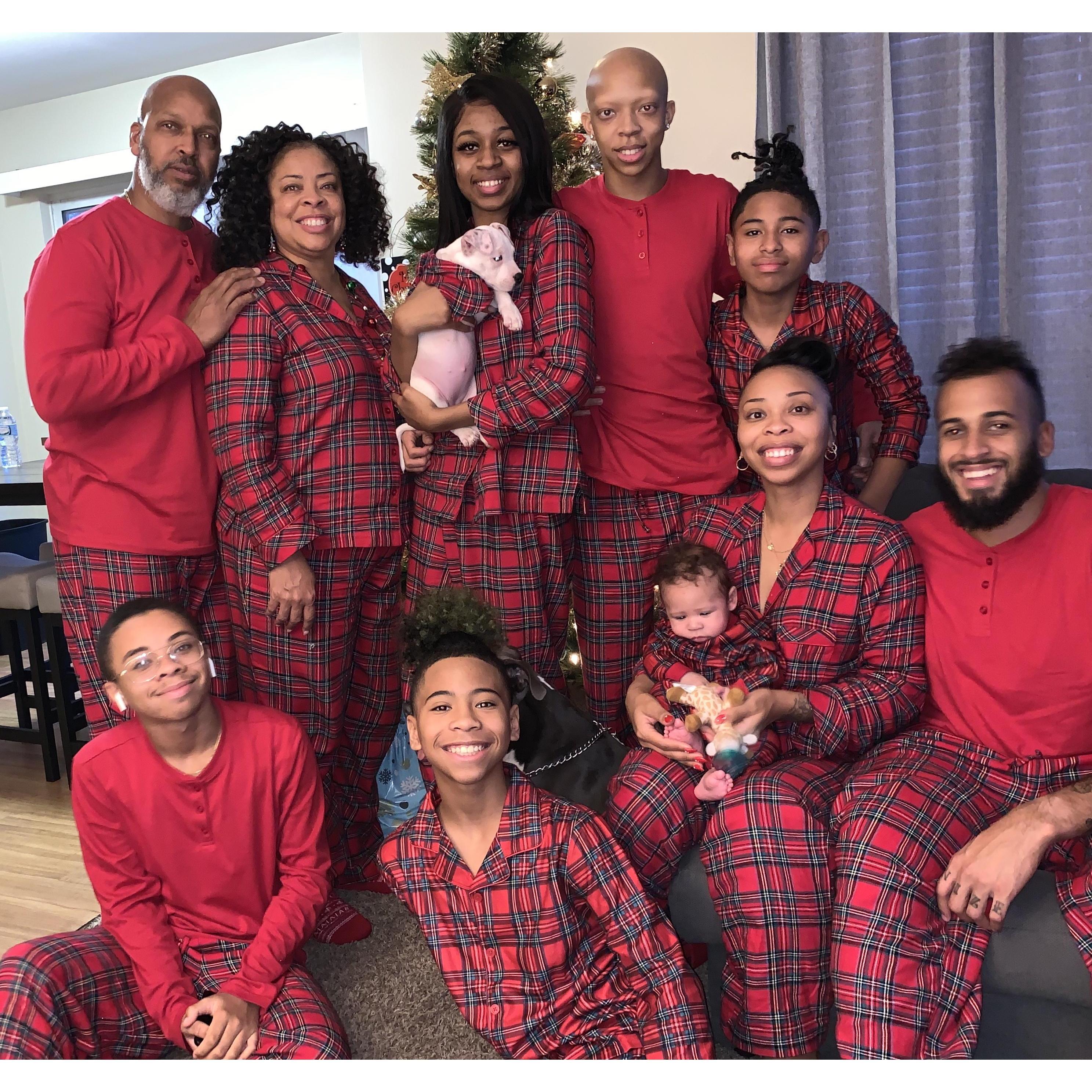 Christmas with the kids and Brittany’s Family