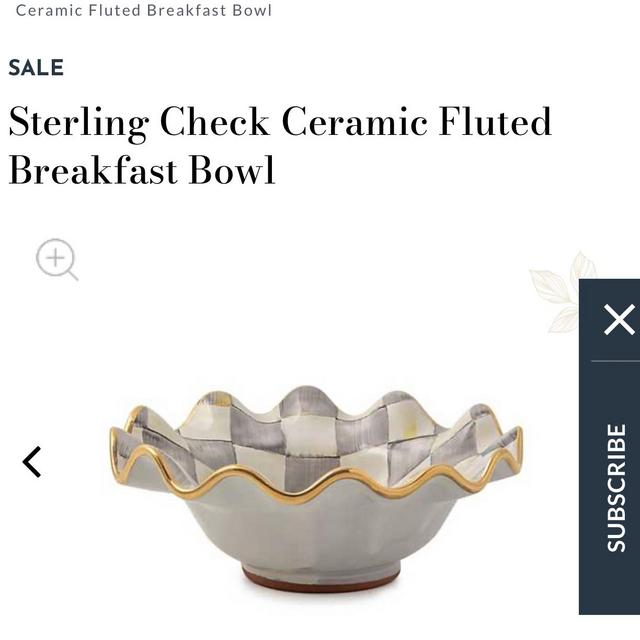 Mackenzie child bowl