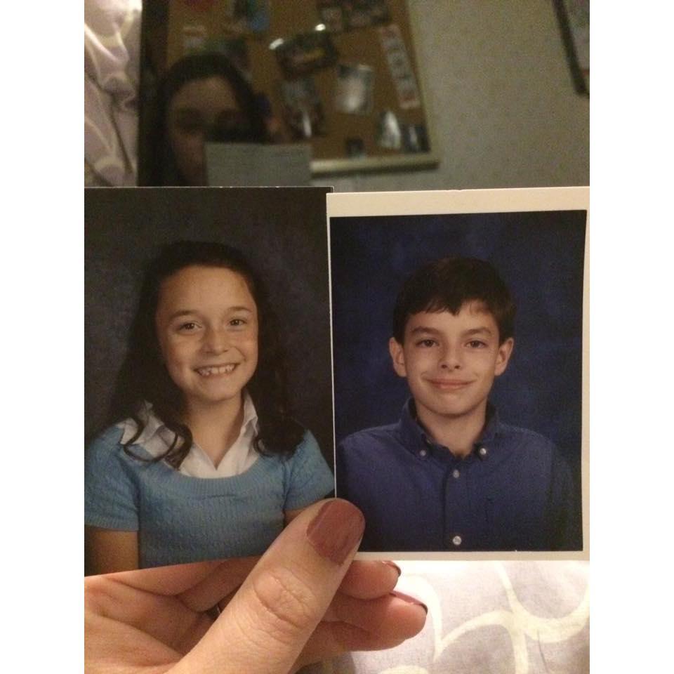 Us at 9 years old