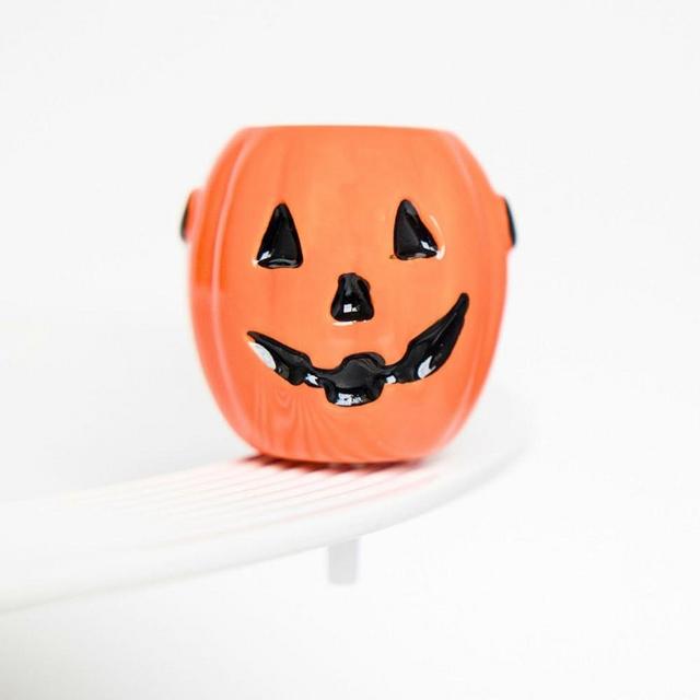 Nora Fleming Boo Bucket (Trick-or-Treat Bucket) A437 - Hand-Painted Ceramic Halloween Decor - Fall Minis for The Home and Office