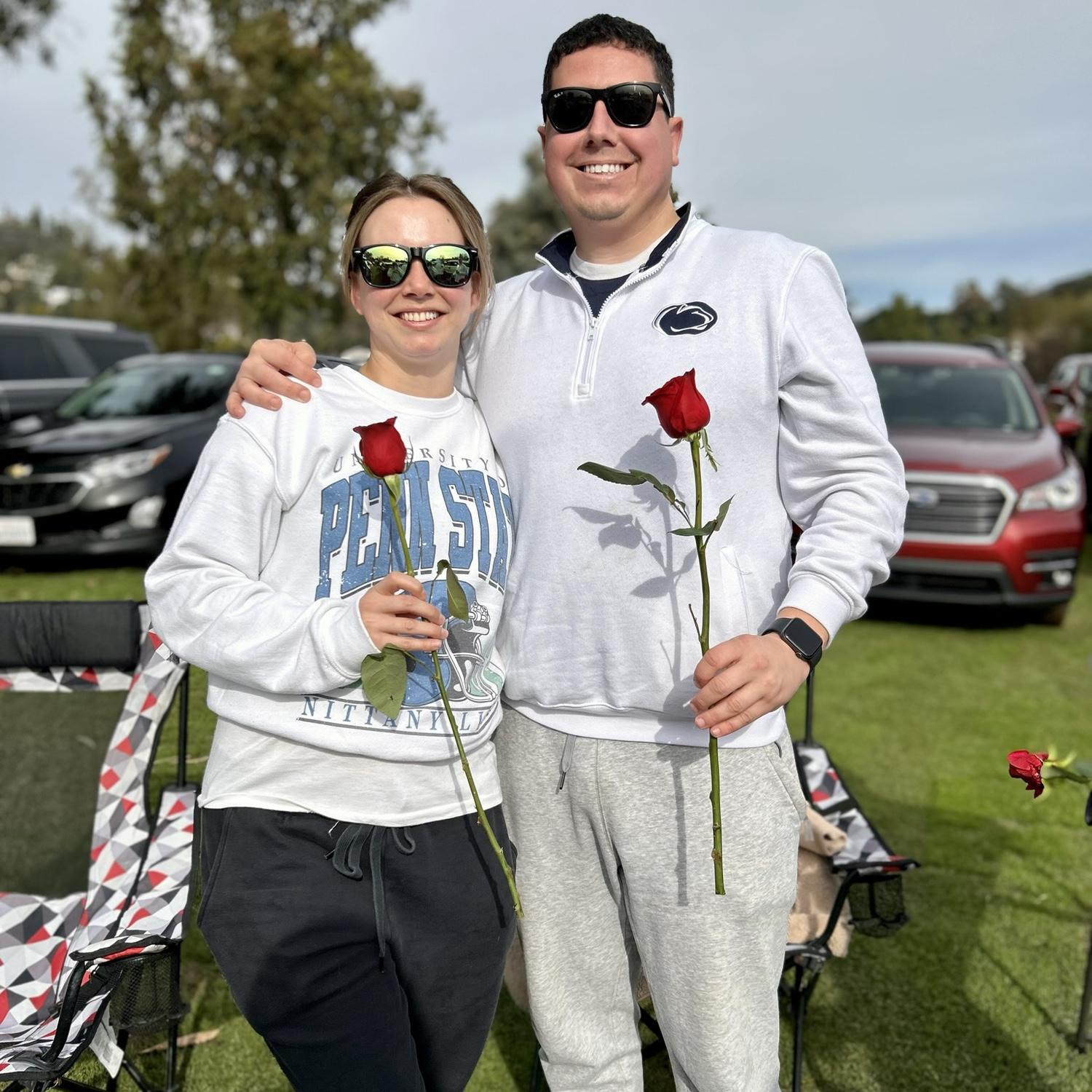 To a rose bowl victory!