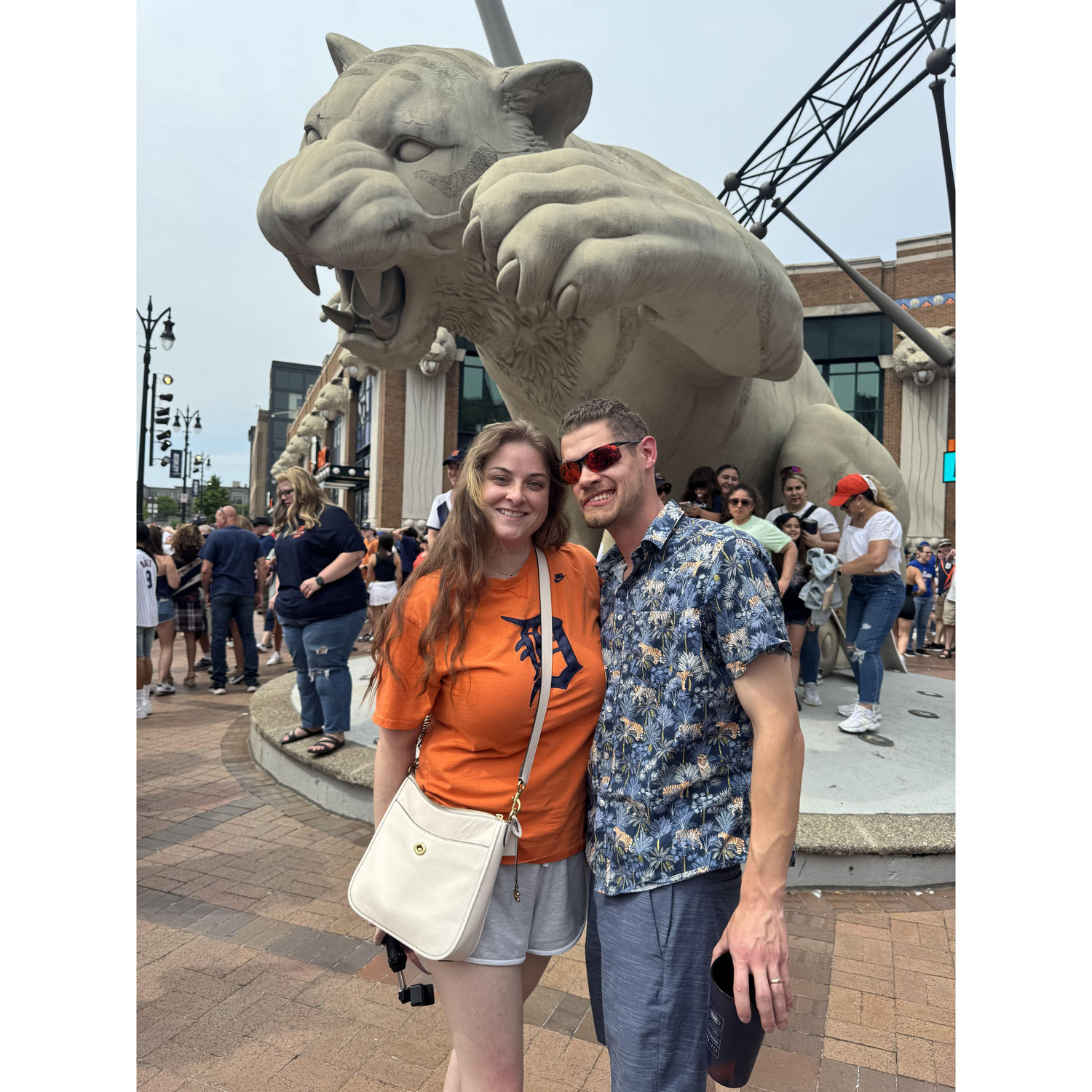 First Tigers game together on June 7th, 2025 (they lost)