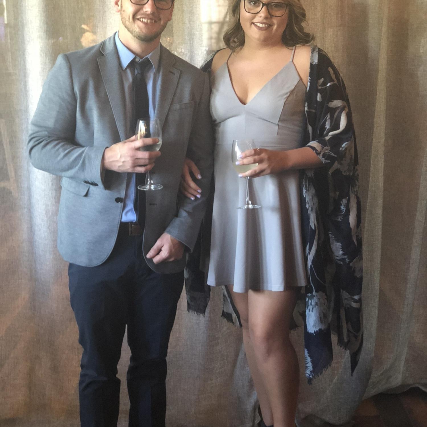 Chris met the whole Murphy fam at this wedding