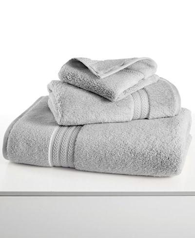 Finest Elegance 35" x 70" Bath Sheet, Created for Macy's, Frost