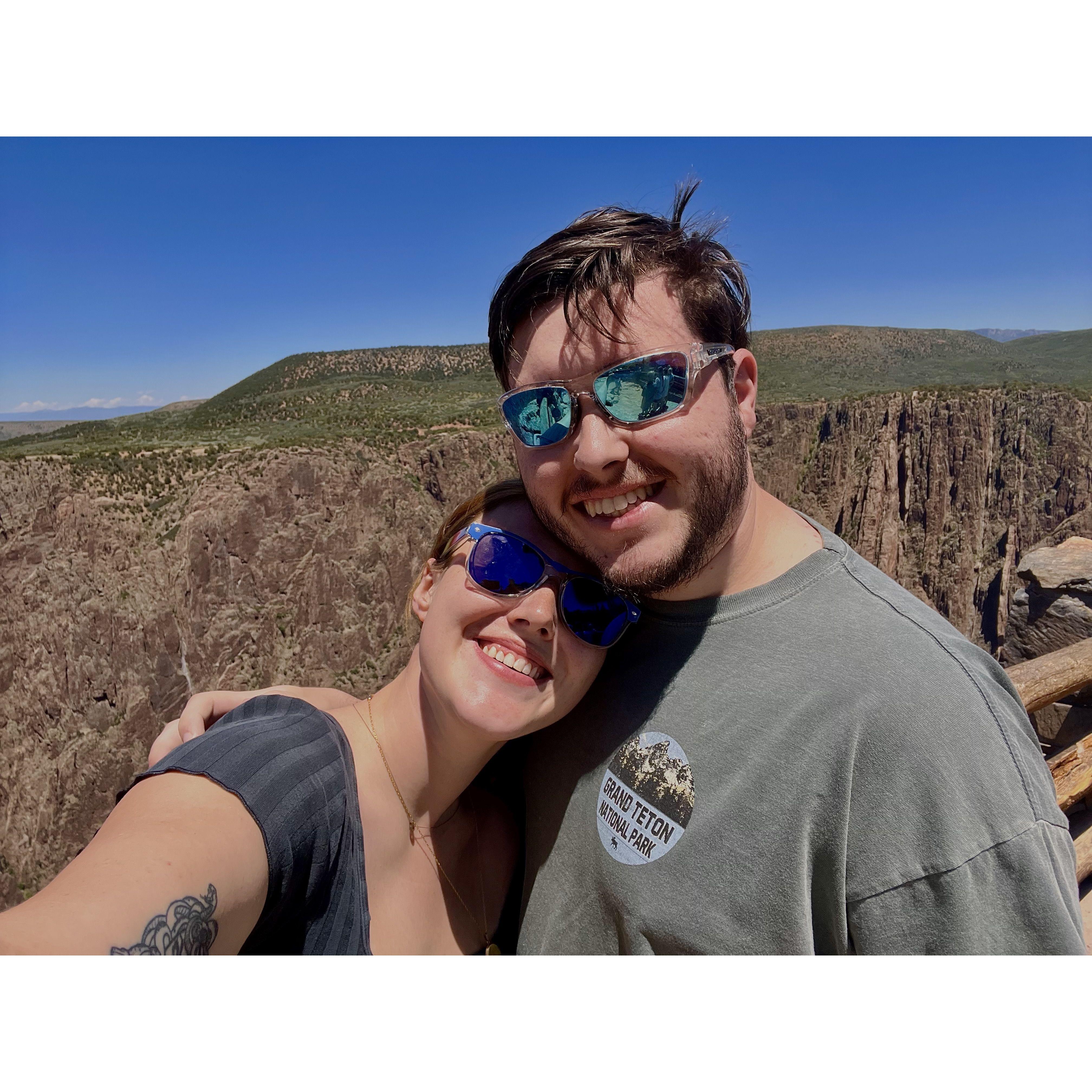Our first time in Black Canyon of the Gunnison National Park