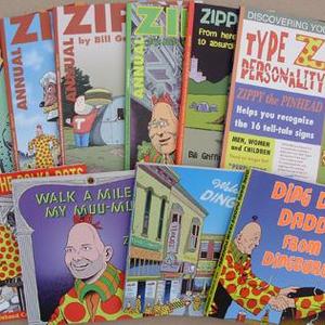 Zippy The Pinhead: 7 Zippy Annuals and "AWHFY?" bookfrom 2000 to 2014!