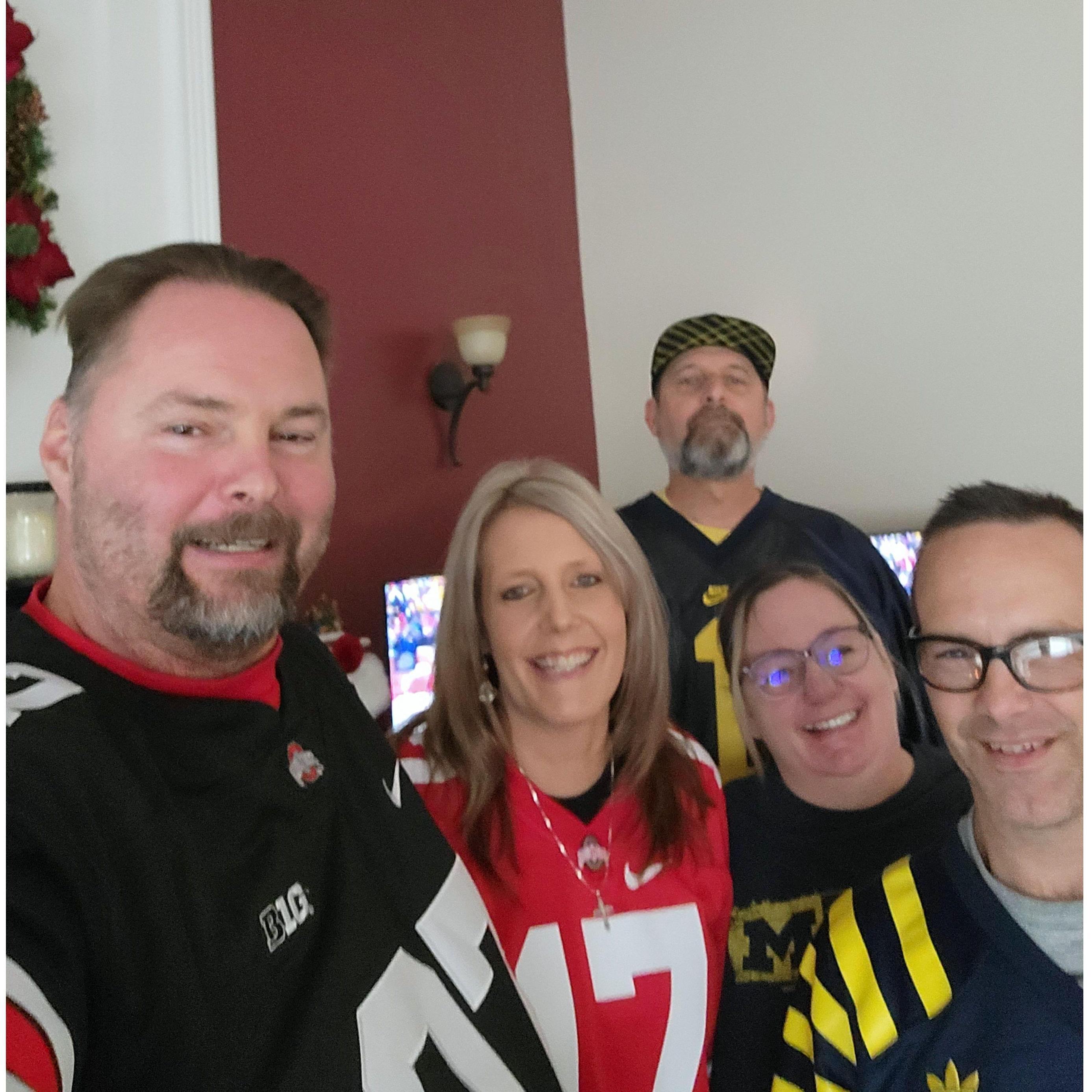 Good friends and football