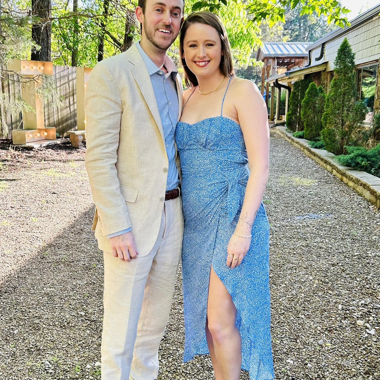 We’ve attended lots of weddings together. Can’t wait for ours! 🥹