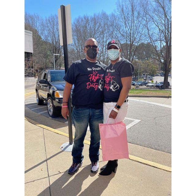 Celebrating a treatment milestone