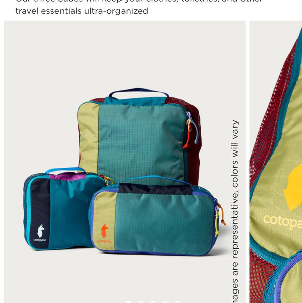 Cubo Packing Travel Bundle - Del Día
