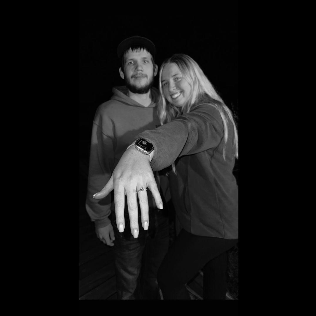 The night we got ENGAGED!