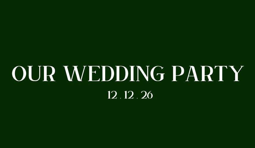The Wedding Website of Julie Bridges and Conner Windsor