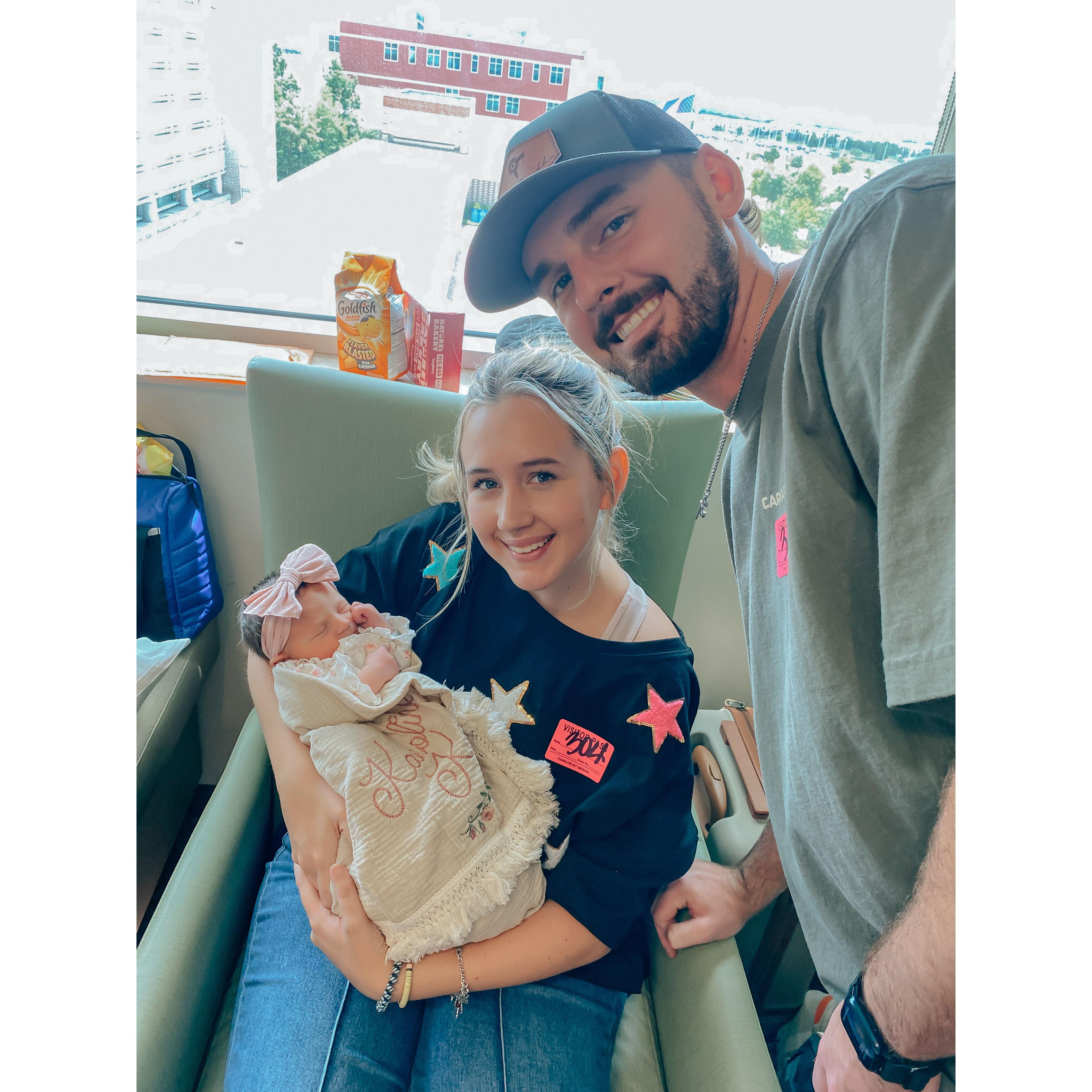 Baby KK is Uncle E's pride and joy