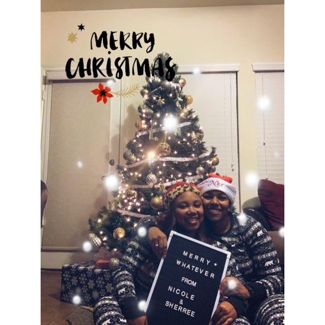 We both love the holidays!