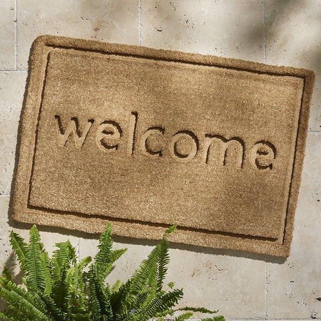 Welcome Coir Door Mat