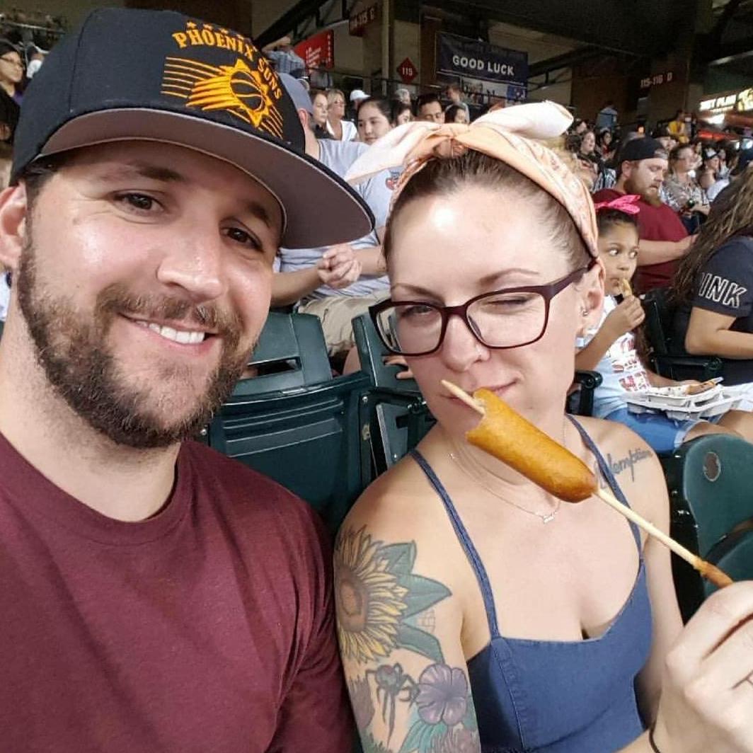 Game night at Chase Field