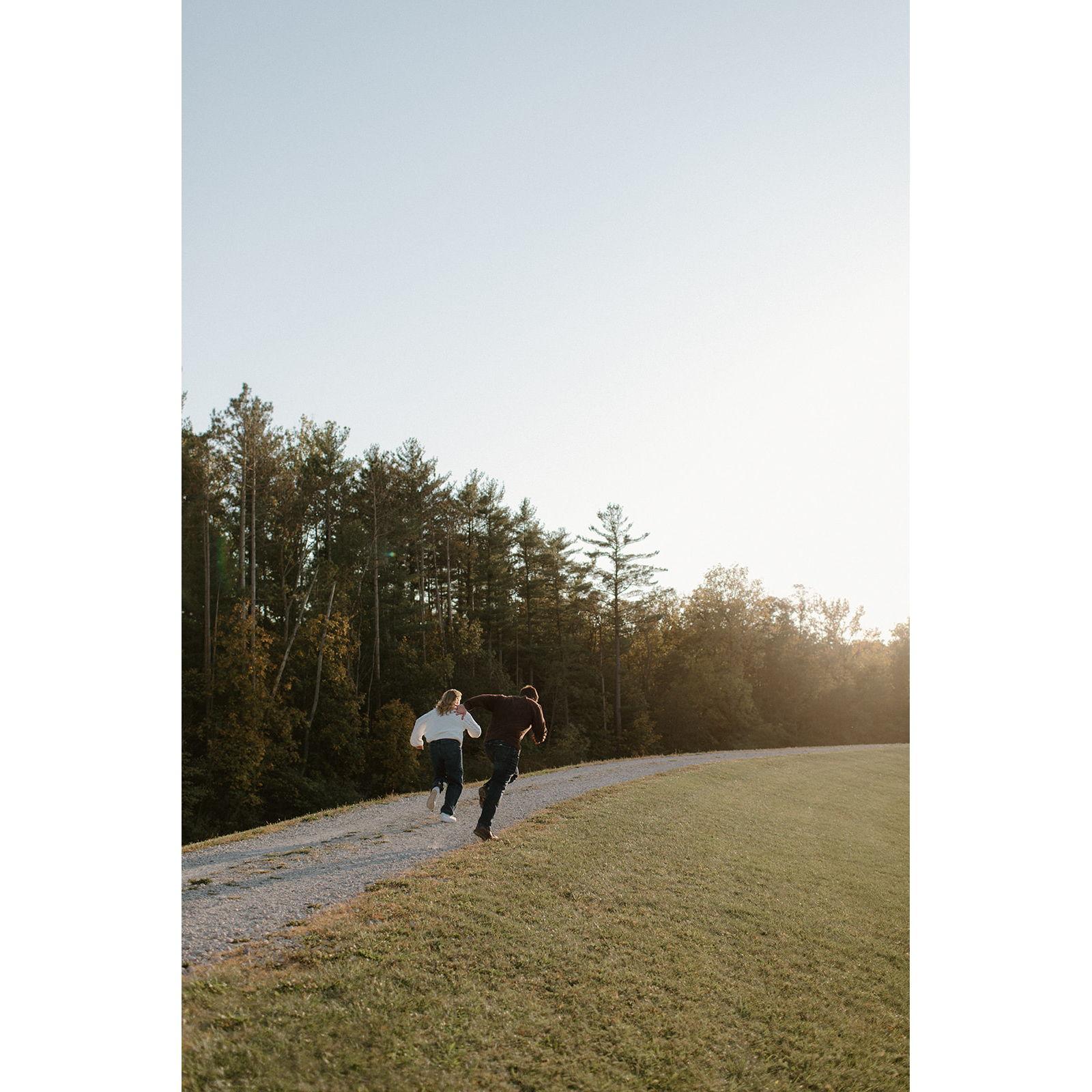 Us racing to the altar