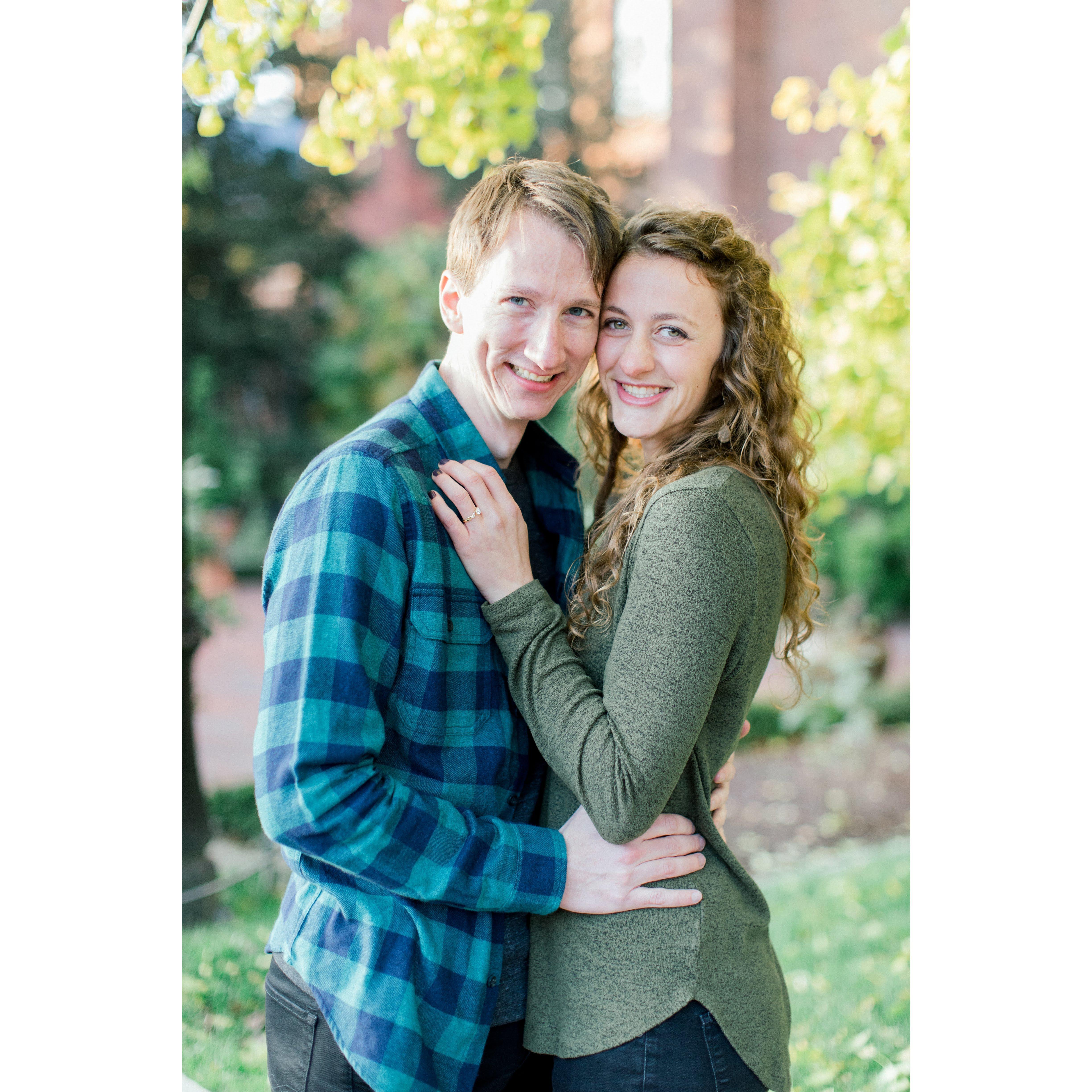 Our cheeks started hurting from smiling so much! We just couldn't help it though.